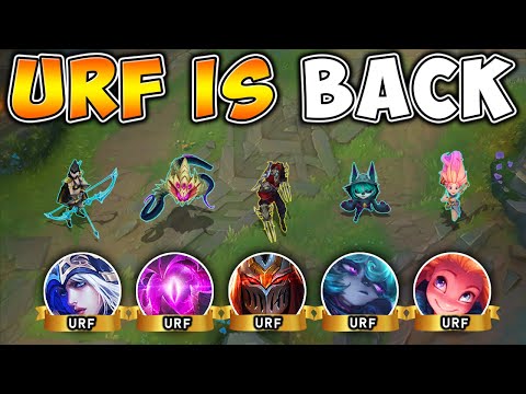 THE FOR FUN SQUAD TRIES SEASON 13 URF! (AND IT GETS INTENSE)