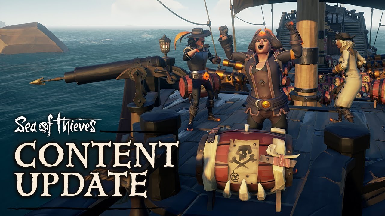 Official Sea of Thieves Content Update: Black Powder Stashes - YouTube