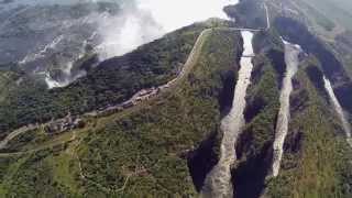 preview picture of video 'Victoria Falls Helicopter Trip Flight of Angels'