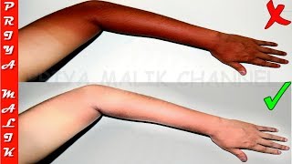 REMOVE SUN TAN - GET FAIR HANDS, LEGS, BACK, NECK | SKIN WHITENING REMEDY-PRIYA MALIK