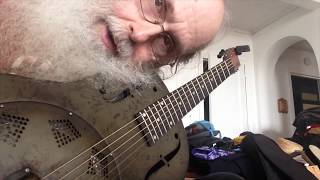 A REAL Slide Guitar Lesson In Open D! Messiahsez Teaches Slide Guitar Actual Notes Slowly! Really!