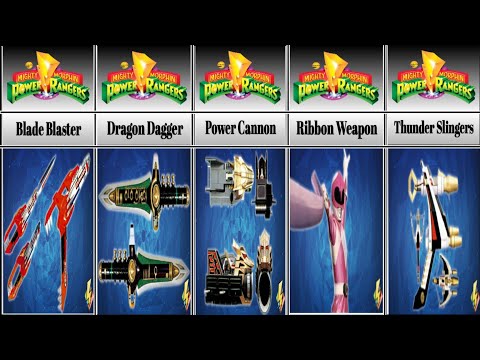 Power Rangers Mighty Morphin Arsenal(weapons) | Power Rangers ||