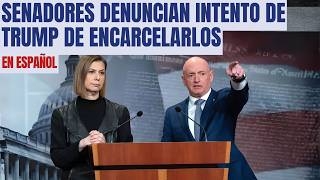 Download lagu Trump intentó encarcelar a senadores Kelly y Slotkin por criticarlo, gran jurado lo frenó mp3