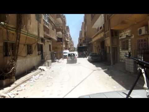 توجه كتيبة خالد بن الوليد الى حي العرضي في دير الزور