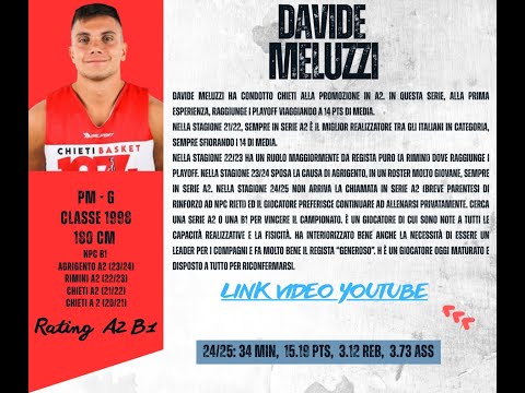 Davide Meluzzi top performances 24/25 (27pts 28 VAL; 29 pts 30 VAL)