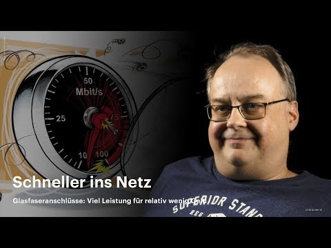 nachgehakt: Mit Glasfaseranschlüssen schneller ins Netz