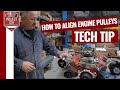 Project C10 Truck Restoration Tech Tips How To Align Engine Pulleys Classic Auto Insurance