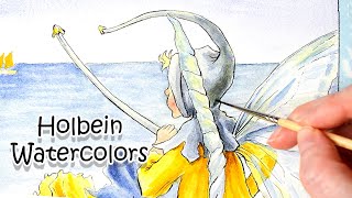 Holbein Watercolor Paints First Impression Mini Review