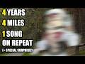 CELEBRATING 4 YEARS OF STREAMING BY RUNNING 4 MILES AND SINGING MY DEBUT SONG ON REPEAT