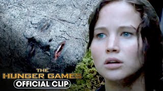 Katniss Finds an Injured Peeta | The Hunger Games