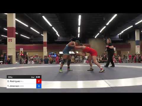 68 Kg Rr Rnd 2 - Destiny Rodriguez, All-Phase Wrestling Club Vs Tiera Jimerson, Cardinal Wrestling
