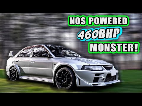 THIS 460BHP NOS POWERED MITSUBISHI EVO IS INSANE!!