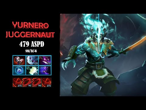 Yurnero Juggernaut With Full Attack Speed Build [WC.Samson] Gameplay- Dota2 : Hero Chase #dota2