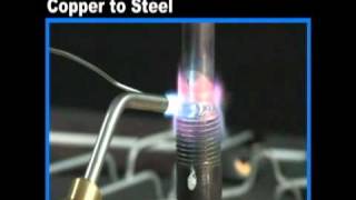 Brazing Copper to Steel with Harris Safety-Silv® 56 and the Inferno® by Harris