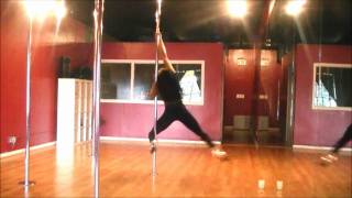 Shelly Pole dancing to ciara speechless