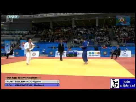 Grigorii Sulemin (RUS) - Robert Krawczyk (POL) [-90kg]