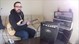 Video thumbnail for Peavey Max 158 Bass Amp Review by Jake Pool Music
