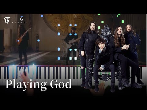 「Playing God」- Polyphia 【Piano Tutorial】