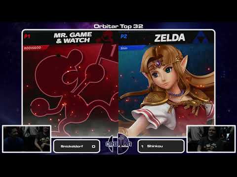 Snickeldorf (Mr. GNW) vs Shinkou (Zelda) - Orbitar 63 - Top 32