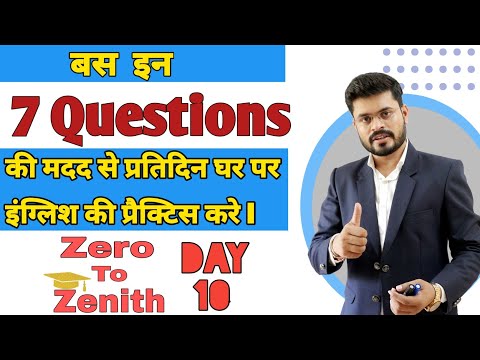 From Zero to Zenith in English Day 1st Basic English Practice Persona