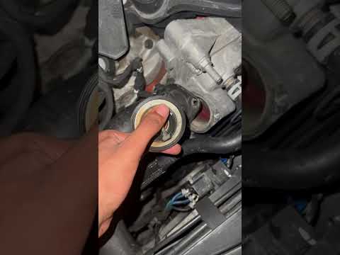 Mishimoto 180 degree racing thermostat install on 2021 Scatpack Charger swap #392 #mopar #guide