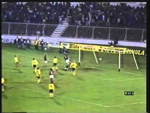 1986 September 17 Benfica Portugal 2 Lillestrom Norway 0 Cup Winners Cup