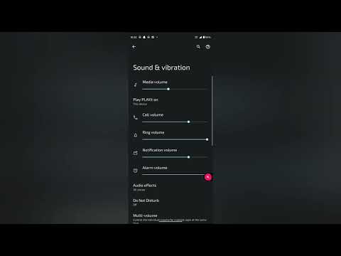 How to change alarm sound in Moto g60