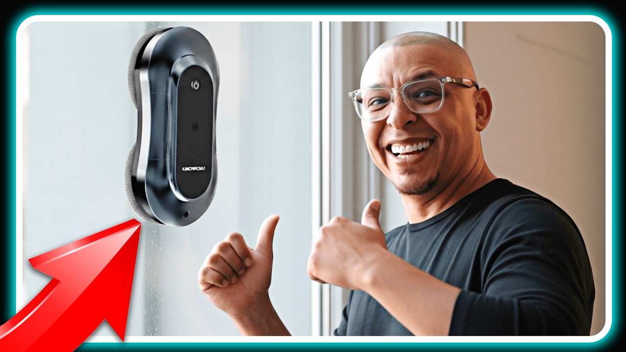 Nunca Mais SOFRA para Limpar Vidros: Meu  Robô com IA faz sozinho! Liectroux YW810