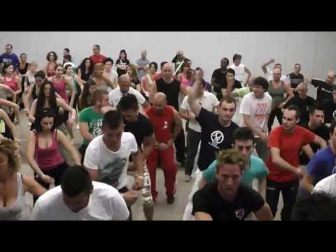 Timbatumba Salsa en la Playa 2013 lezione del M° Danielson Coello Ortega