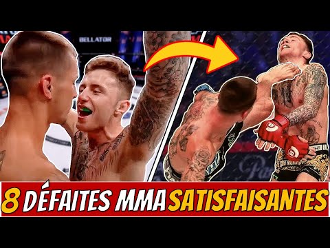 Les Défaites les plus Satisfaisantes du MMA ! 8 Combattants Arrogants qui se sont faits DÉTRUIRE !