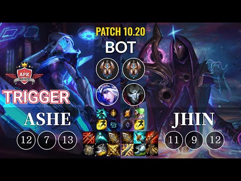 APK Trigger Ashe vs Jhin Bot - KR Patch 10.20