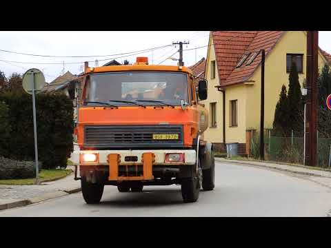 Splachovací automobil Liaz 110