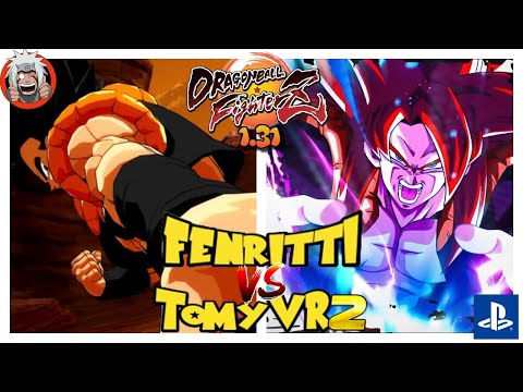 DBFZ fenritti vs tomy_VR2 - (GogetaSSB, Vegito, A21LC) vs (GogetaSS4, GogetaSSB, GokuSSJ) Ver 1.31