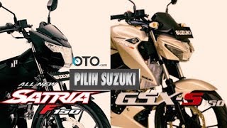 Pilih Suzuki Satria F150 atau GSX-S150 I OTO.Com