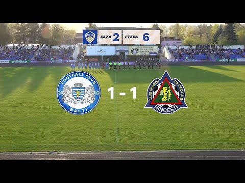 REZUMAT SUPER LIGA, FAZA 2, ETAPA 6 - CSF BĂLȚI - FC PETROCUB 1-1 (19.04.2025)