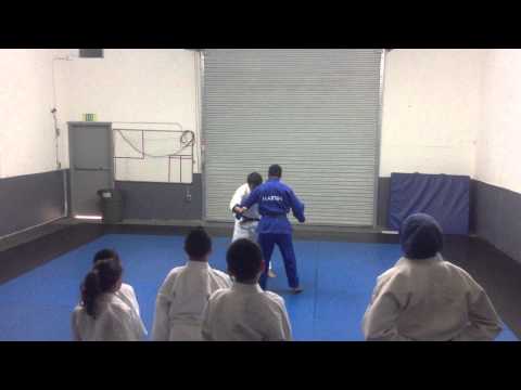 Teaching Kata Guruma at the Pacific Judo Club