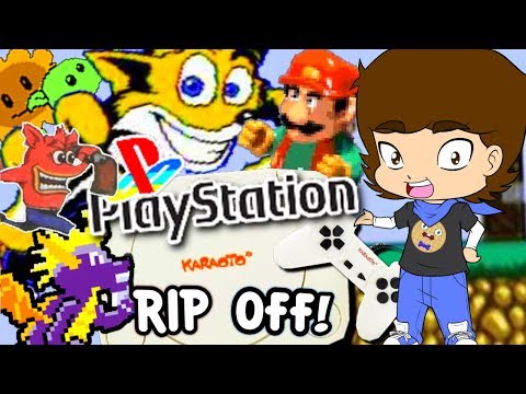 BOOTLEG PS1 Console RIP OFF (66-in-1) - ConnerTheWaffle