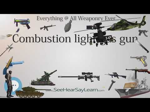 Combustion light gas gun (Everything WEAPONRY & MORE)💬⚔️🏹📡🤺🌎😜✅