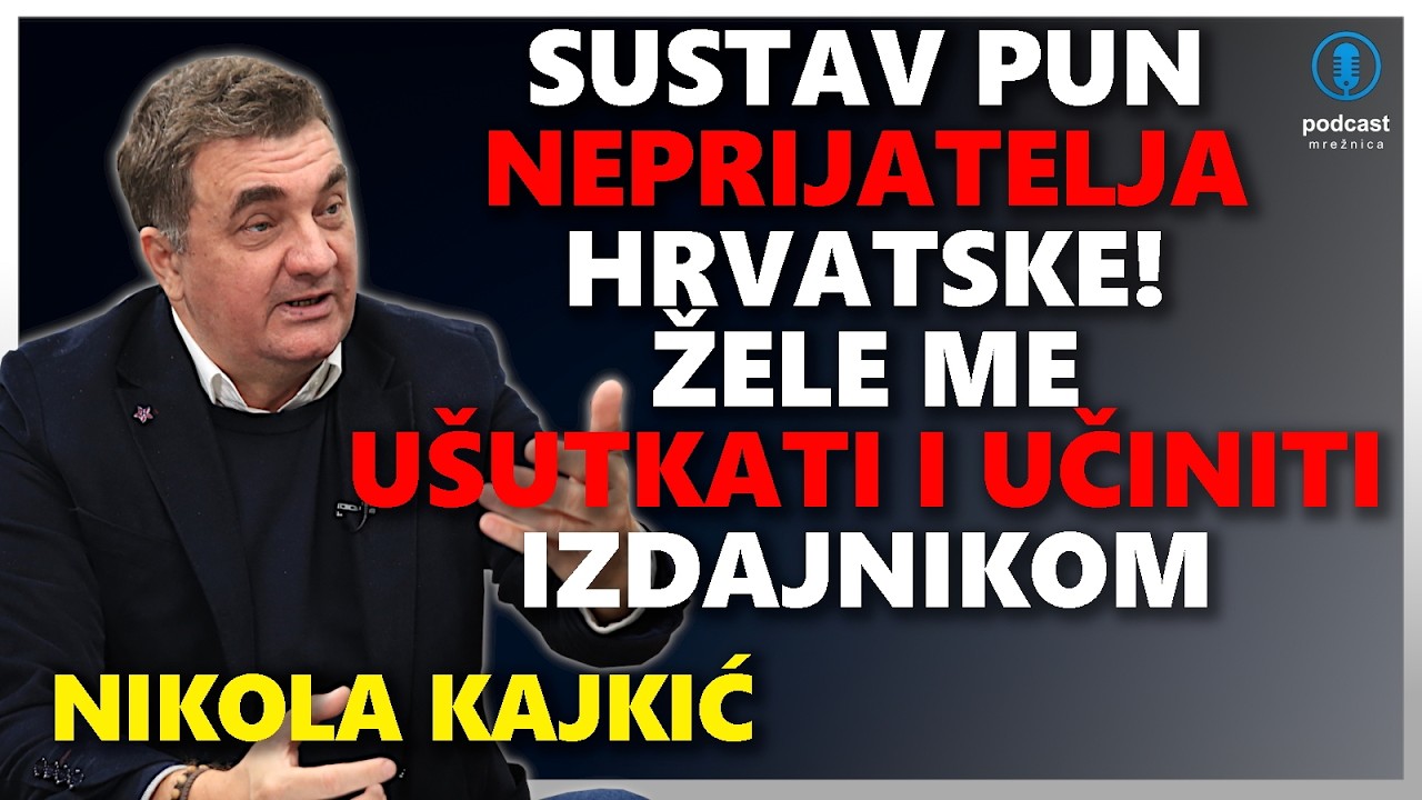 PODCAST MREŽNICA - Kajkić: Dok sam živ, govorit ću o četničkim zločinima. Srbija je pred sukobima