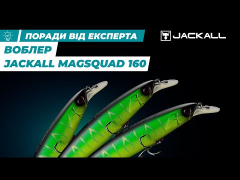 Воблер Jackall Magsquad 160SP
