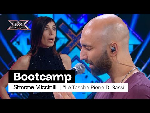Simone Miccinilli canta “Le tasche piene di sassi” di Jovanotti | X Factor 2025 Bootcamp 1