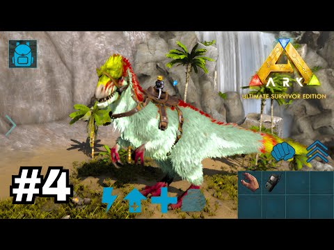 Taming and breeding yutyrannus |Season 2 EP4 | Ark Mobile ultimate Edition