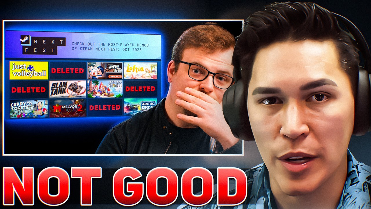 "Game Devs Just Started Pulling Their Demos Off Steam" | Aztecross Reacts