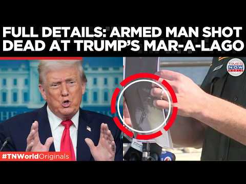 BREAKING: Armed Man Shot & Killed by Secret Service at Trump's Florida Home