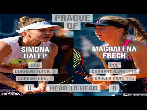 ไฮไลท์ เทนนิสหญิงล่าสุด |  Simona Halep vs Magdalena Frech รอบรองชนะเลิศ 14/08/2020