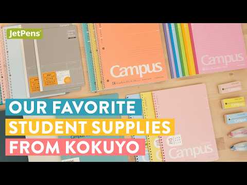 The BEST Japanese School Supplies from KOKUYO! ✨📖