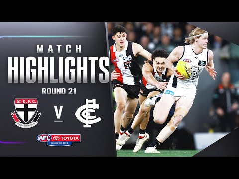 St Kilda v Carlton Highlights | Round 21, 2023 | AFL