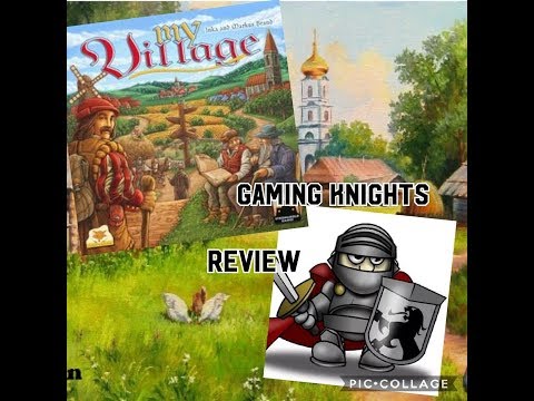 Boardgame Night ; We play My Village