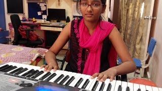 PUNNAMI PUVVAI [PALLAVI] FROM RUDRAMADEVI ON KEYBOARD BY T.SAHITHI