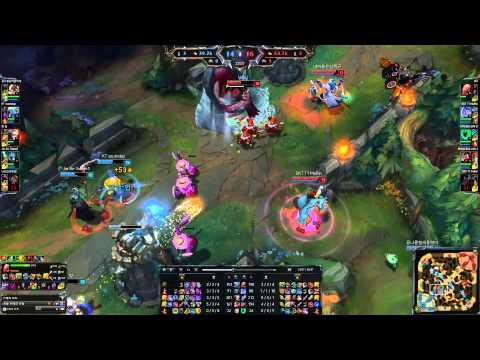 SKT T1 Faker   Yasuo vs AP Smite Ezreal   KR LOL Challenger 1036LP